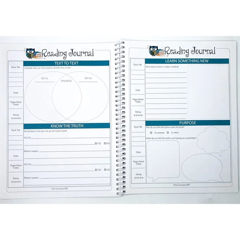 KIDS READING JOURNAL